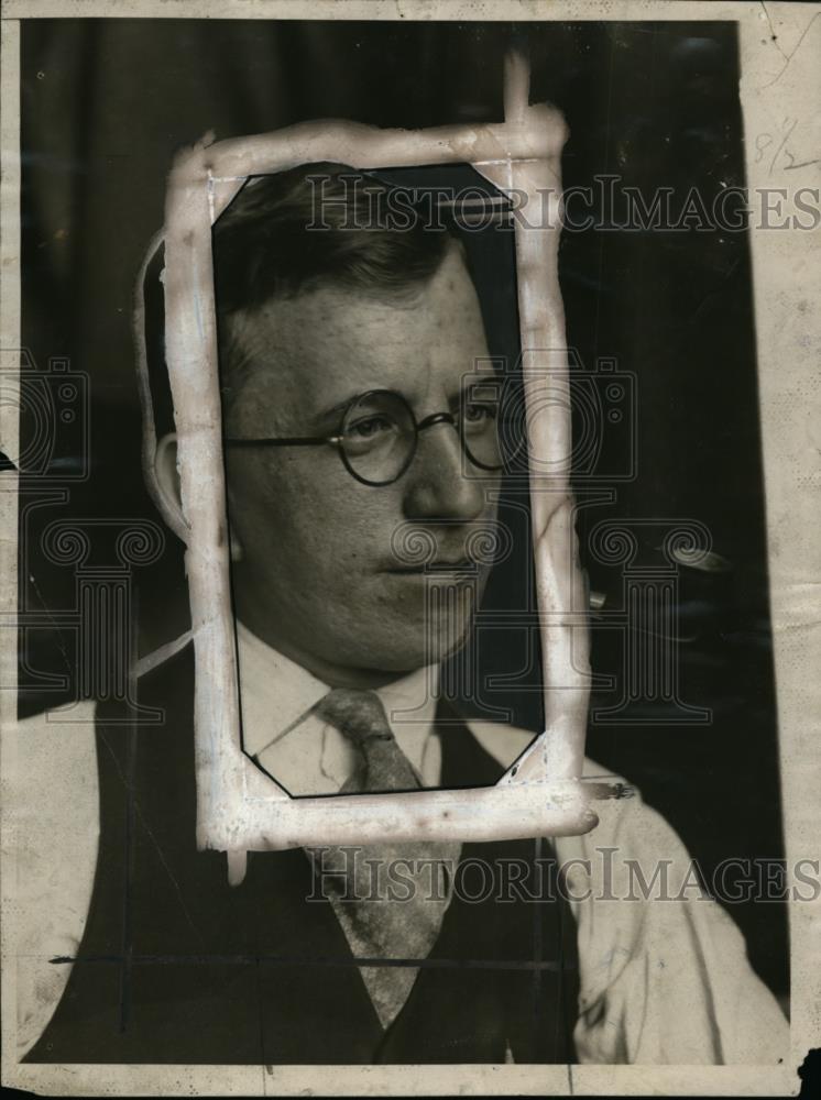 1925 Press Photo Frank Merta - neo00441 - Historic Images