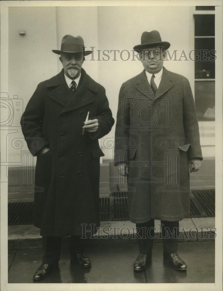 1926 Press Photo Amerman, Ziegler at the White House to pay respects - nef62457 - Historic Images