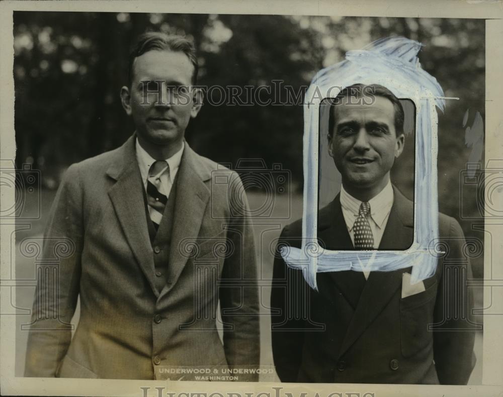 1927 Press Photo James Clement Dunn Succeeds J Pierpont Moffett, White House - Historic Images