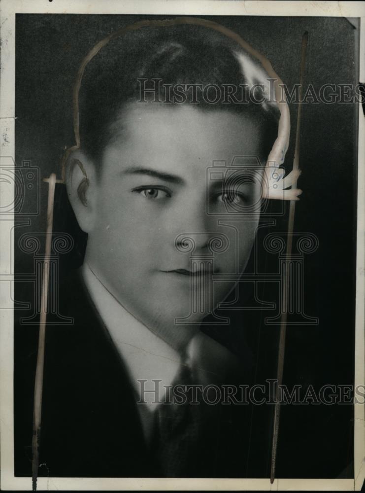 1929 Press Photo Bill Talleman, Radio Operator of Patty Murder Case - neo00568 - Historic Images