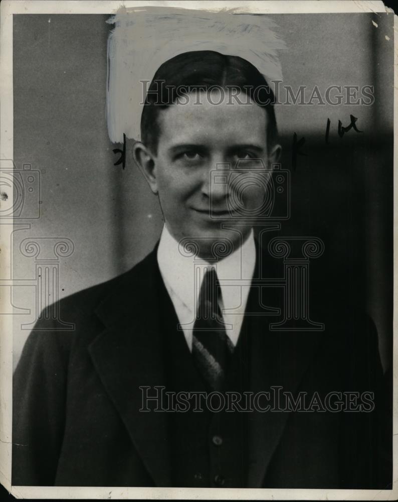 1929 Press Photo S. Parker Gilbert, Reparations Agent-General - neo00999 - Historic Images