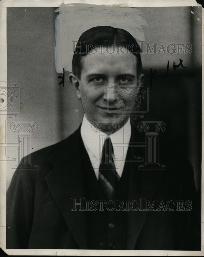 1929 Press Photo S. Parker Gilbert, Reparations Agent-General - neo00999 - Historic Images