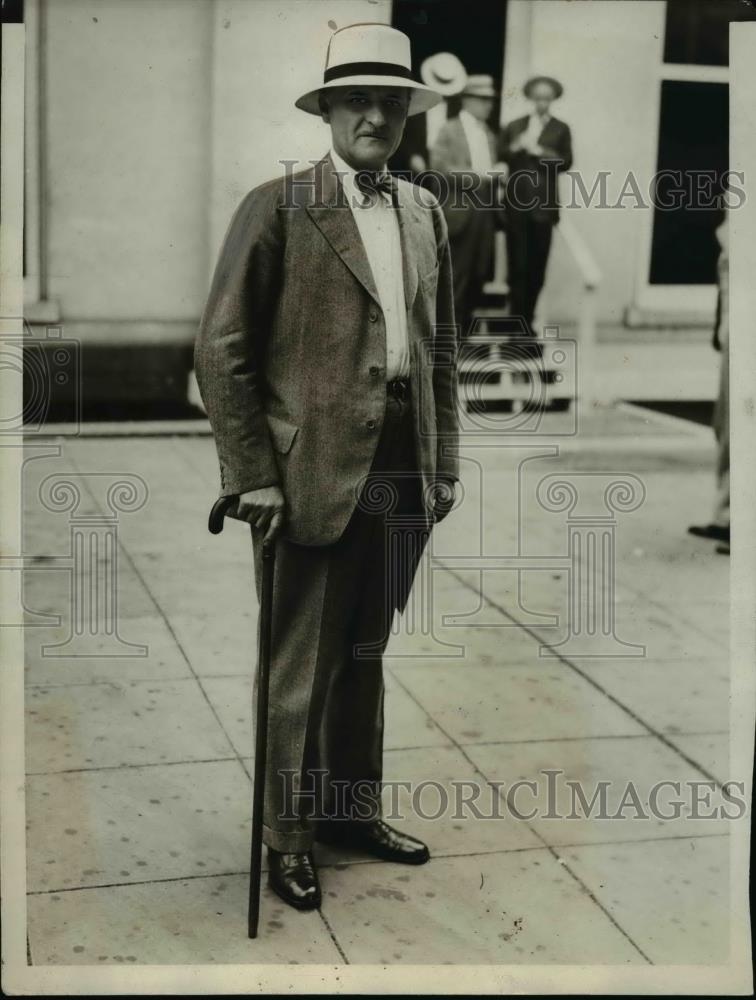 1929 Press Photo James P Stone of Kentucky on Hoovers Farm Board - nep03387 - Historic Images