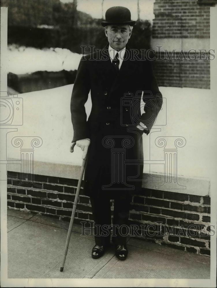 1929 Press Photo Hon Hugh S Gibson US Minister to Belgium - nep03415 - Historic Images