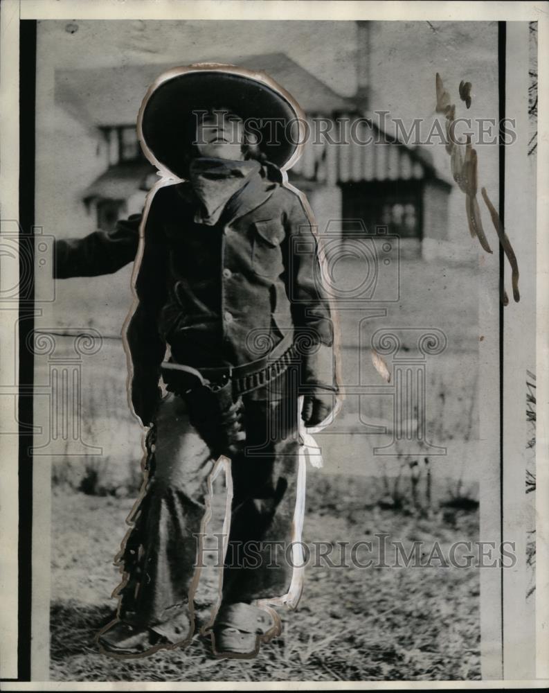 1930 Press Photo Nancy Hopkins at Age 5 - neo00492 - Historic Images