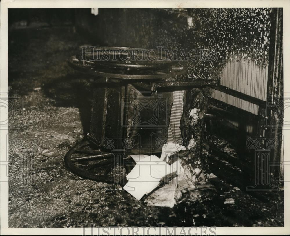 1931 Press Photo Wreckage of home for aged fire at Pittsburgh PA - neo00732 - Historic Images