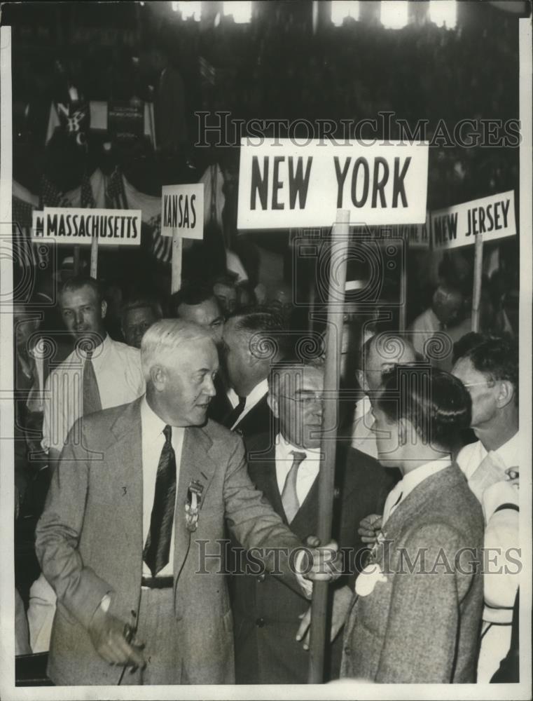 1932 Press Photo John Davis of New York at Democratic National Convention 1924 - Historic Images