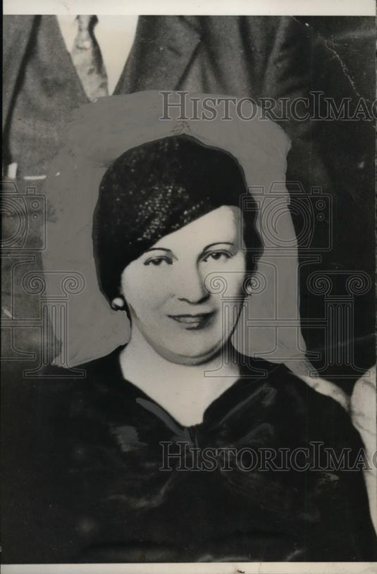 1934 Press Photo Helen Socha, Secretary United Auto Workers Federal Labor Union - Historic Images