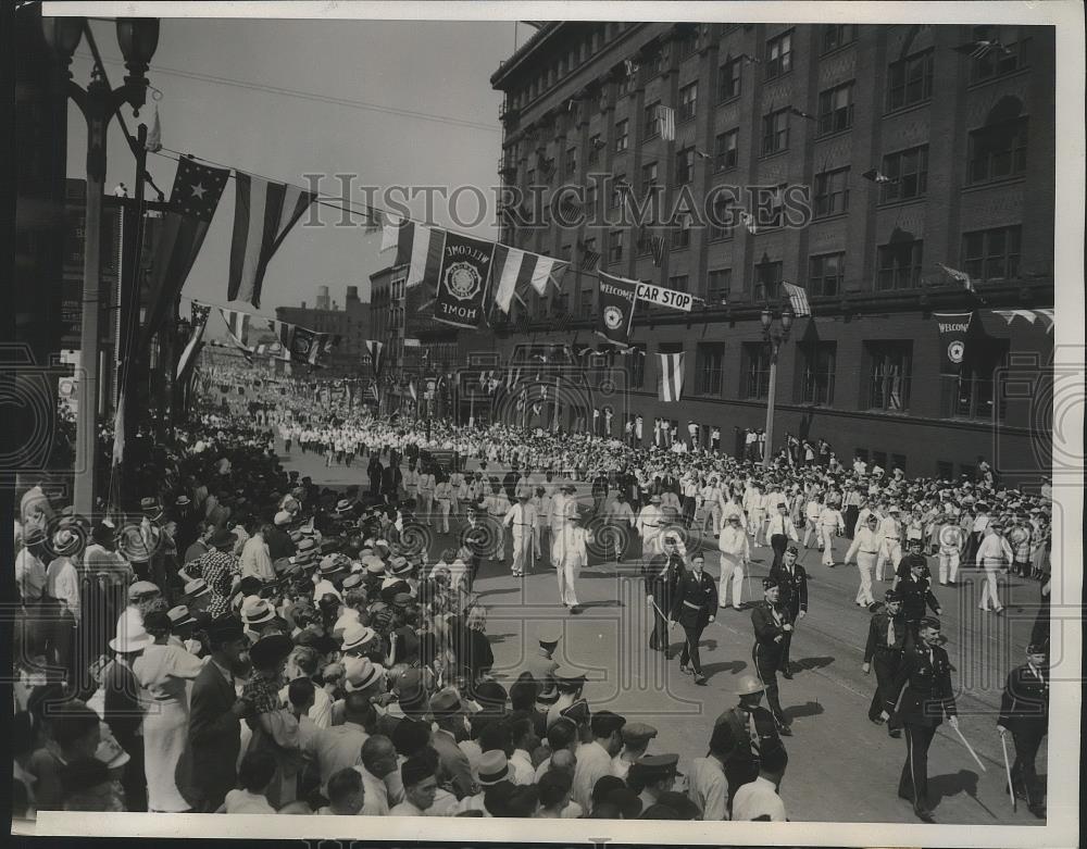 1935 Press Photo 17th Annual National Convention of American Legion  - nef64542 - Historic Images