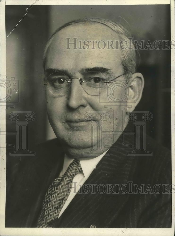 1936 Press Photo Senator Arthur Vandenberg, Michigan Republican - nef64289 - Historic Images