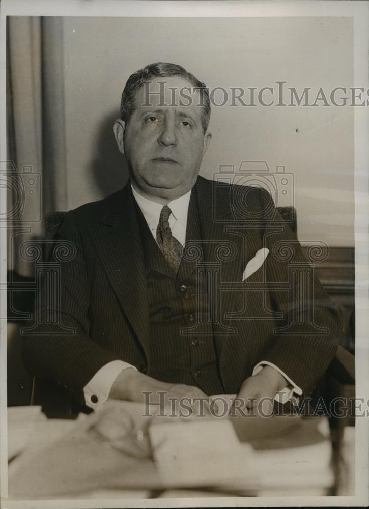 1936 Press Photo Albert Ottinger Announced the Landon-For-President Movement - Historic Images