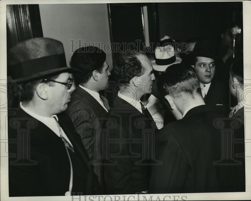 1937 Press Photo Governor Frank Murphy of Michigan in Detroit - nef61547 - Historic Images