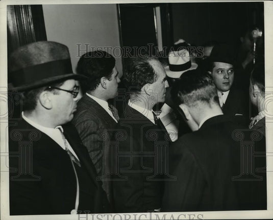 1937 Press Photo Governor Frank Murphy of Michigan in Detroit - nef61547 - Historic Images