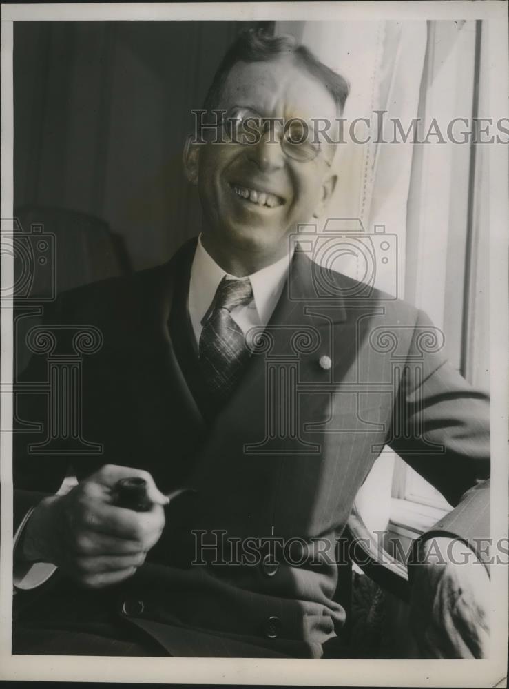 1938 Press Photo Philip Bancroft, GOP Senatorial Nominee, California - nef63099 - Historic Images