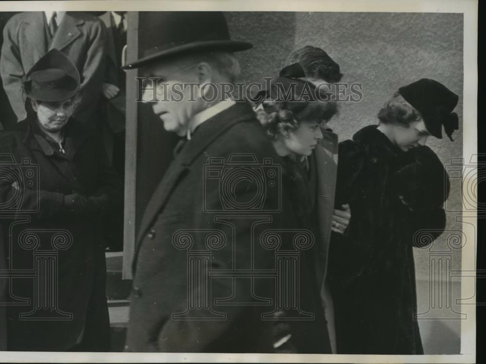 1939 Press Photo Funeral of Edward J.O&#39;Hare slain President of Sportman&#39;s Parl - Historic Images