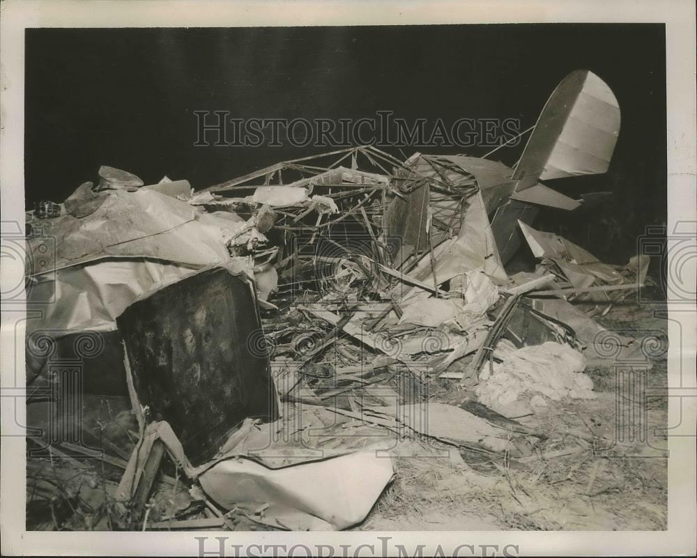 1940 Press Photo Six People Dead From Result of Air Accident Here on October 19 - Historic Images