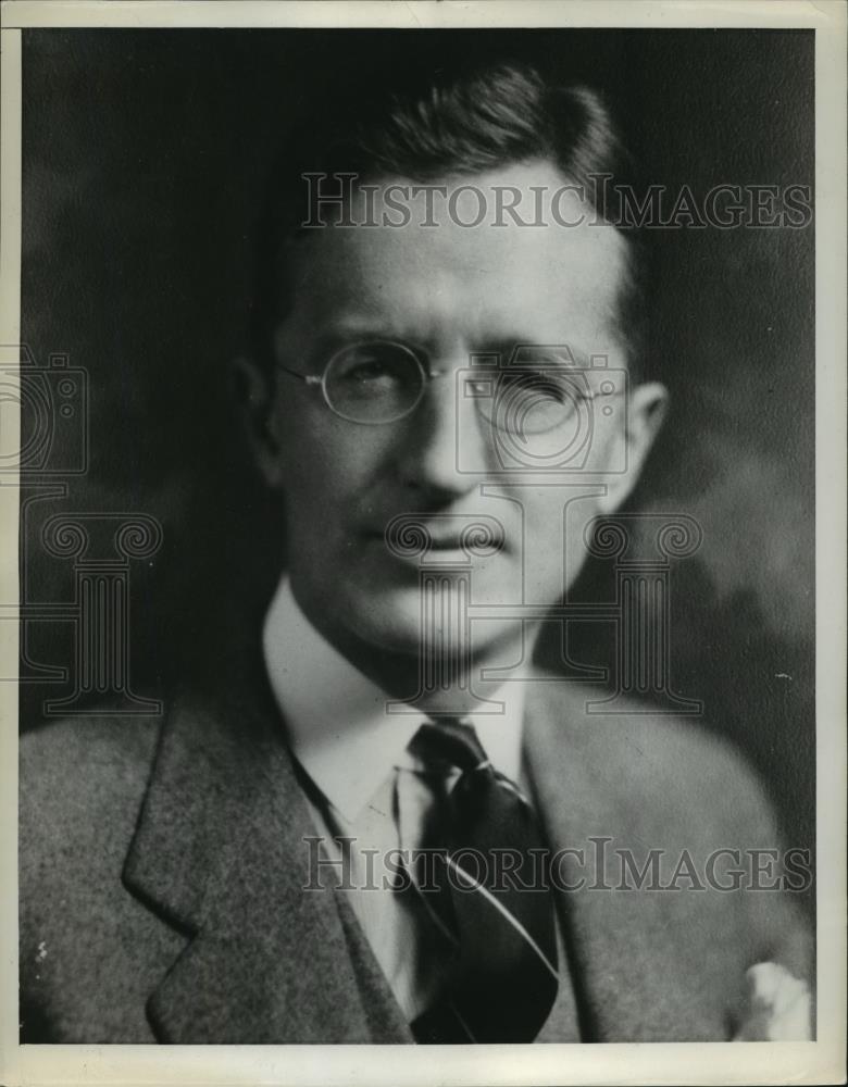 1940 Press Photo Franklin E Parker Jr Pres American Arbitration Association - Historic Images