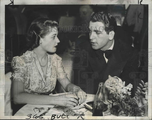 Undated Press Photo Enzo Frerismonte and Florence Lantier - nef64550 - Historic Images