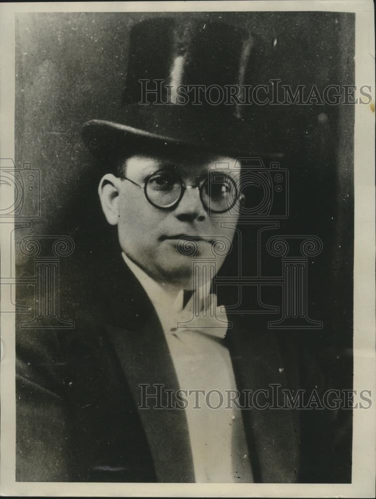 1931 Press Photo Dr Charles Margold in Michigan Divorce Case - nef63193 - Historic Images