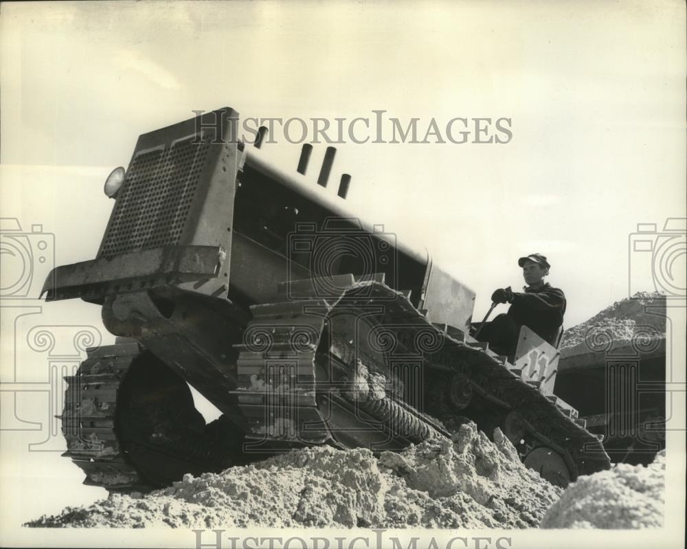 1936 Press Photo Construction of the Florida Ship taking place - nef62022 - Historic Images