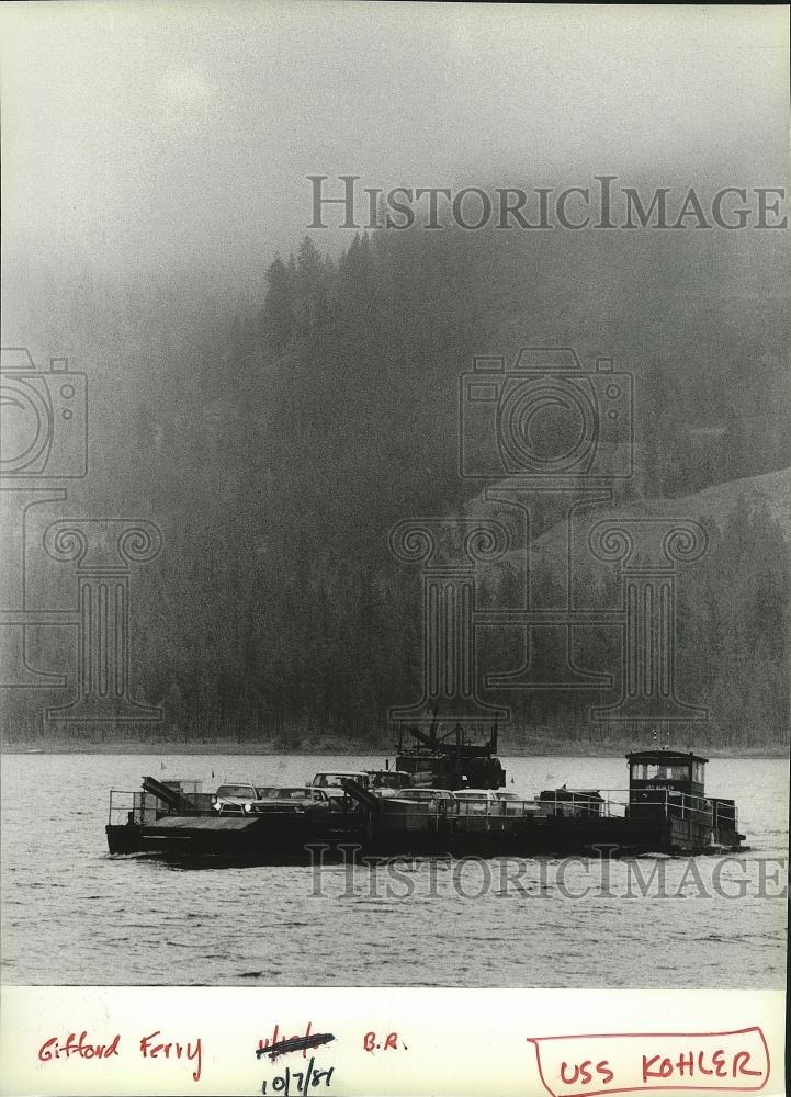 1984 Press Photo Gifford Ferry USS Kohler spa42934 Historic Images