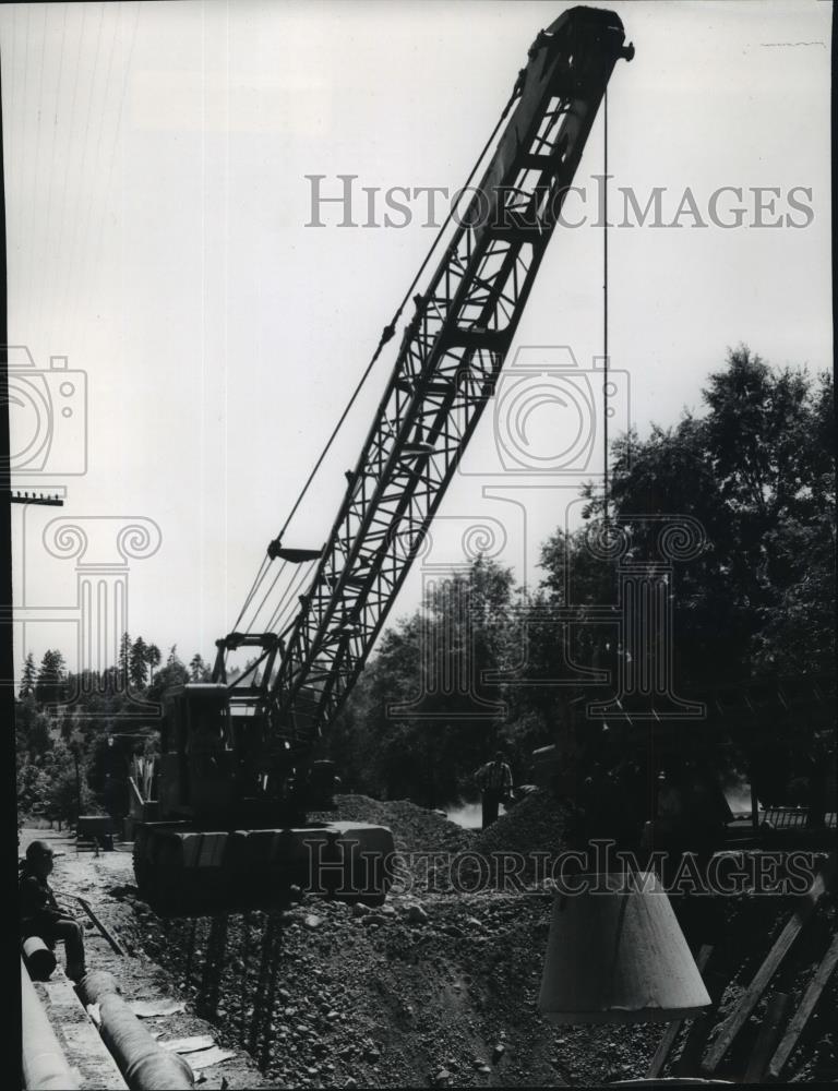 1985 Press Photo Construction scene - spa39377 - Historic Images