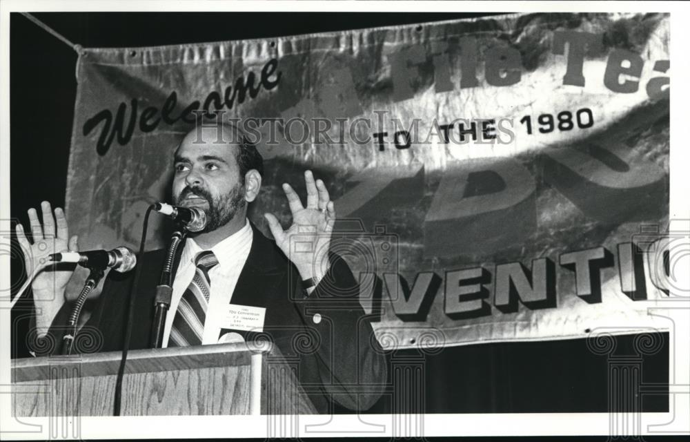 1980 Press Photo Peter J. Camarata at CSU - cva07260 - Historic Images