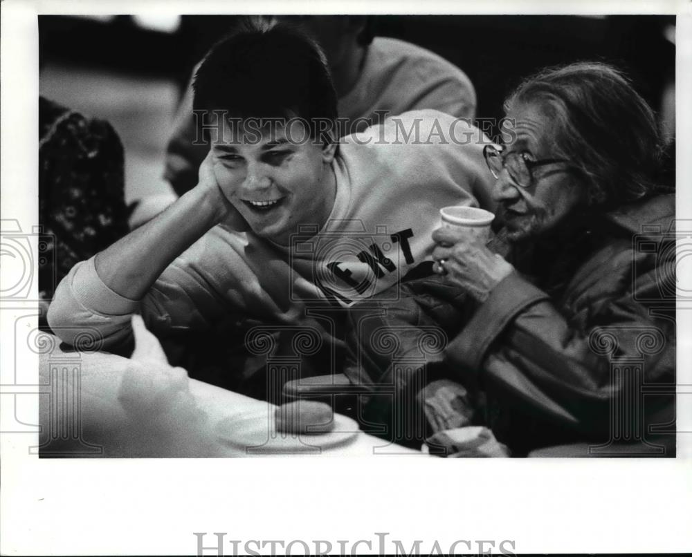 1989 Press Photo Steve Broderick, hockey player - cva63368 - Historic Images