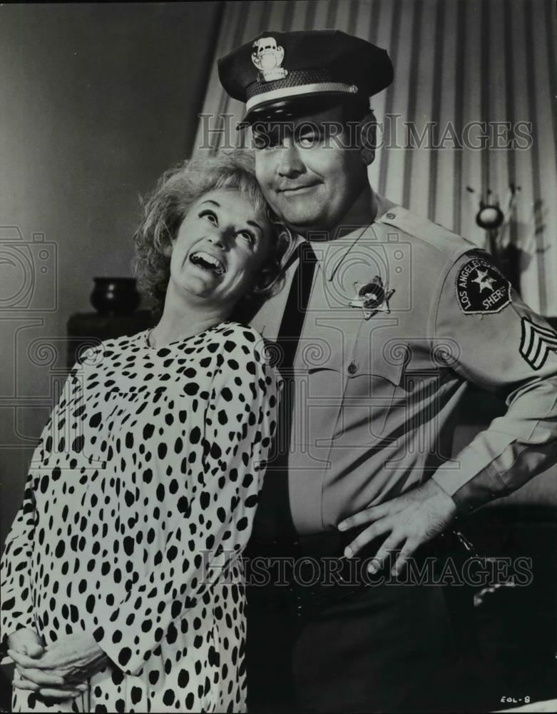 1967 Press Photo Phyllis Diller and Jonathan Winters - cvb00737 - Historic Images