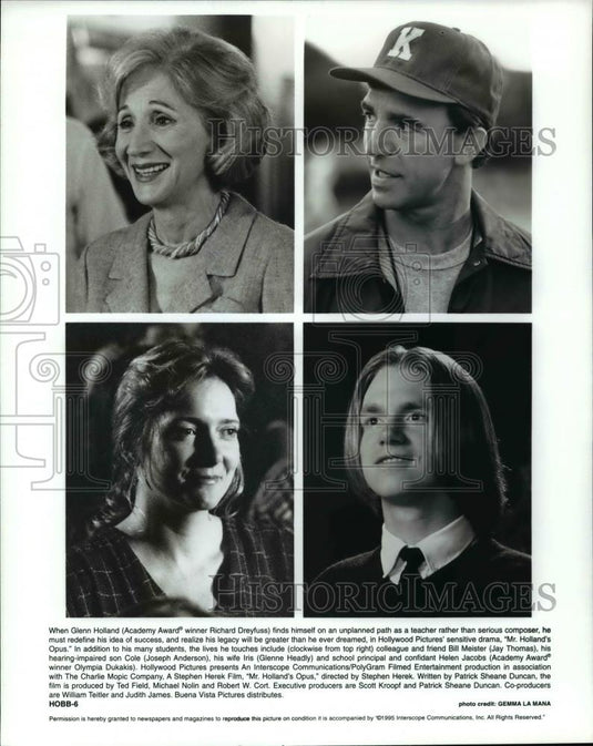 Press Photo Mr. Holland's Opus stars Richard Dreyfuss - cvb14409 - Historic Images