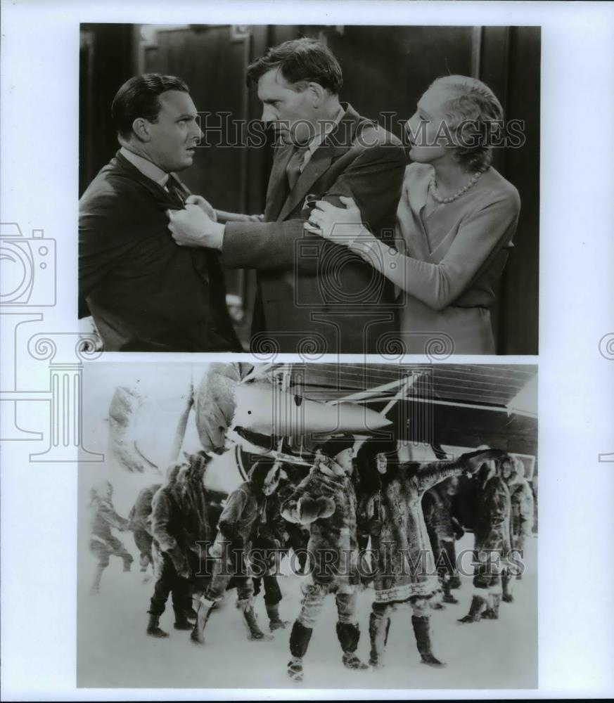 Press Photo Top - Confronting and Bottom - Eskimo - cvb14450 - Historic Images