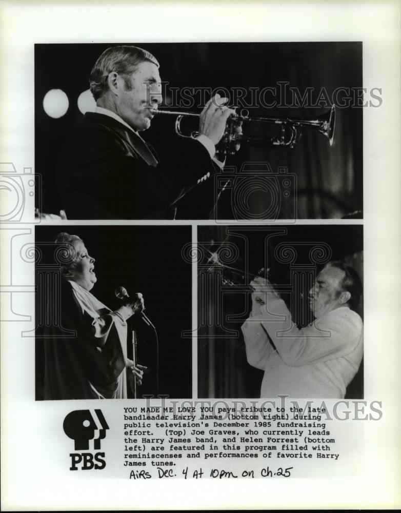 Press Photo You made me Love You tributes to Harry James - cvb14466 - Historic Images