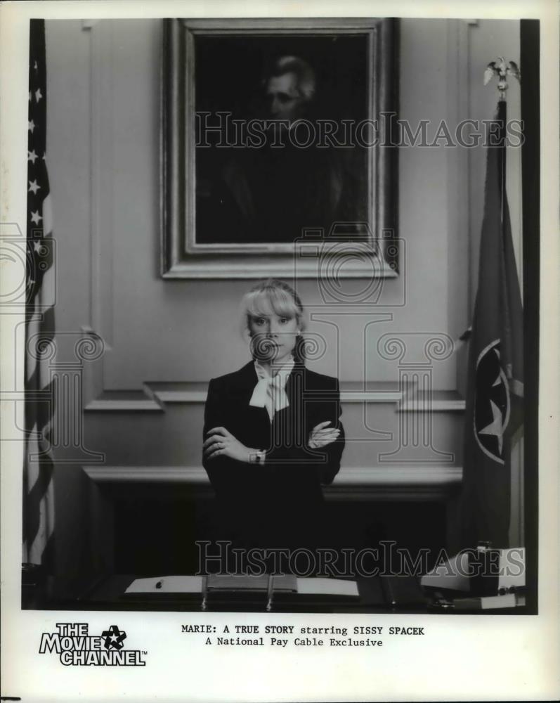 1987 Press Photo Marie: True Story starring Sissy Spacek - cvb14488 - Historic Images