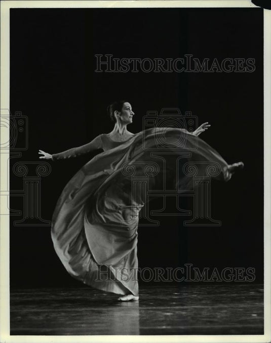1987 Press Photo Jane Startzman of Ohio Ballet - cvb14503 - Historic Images