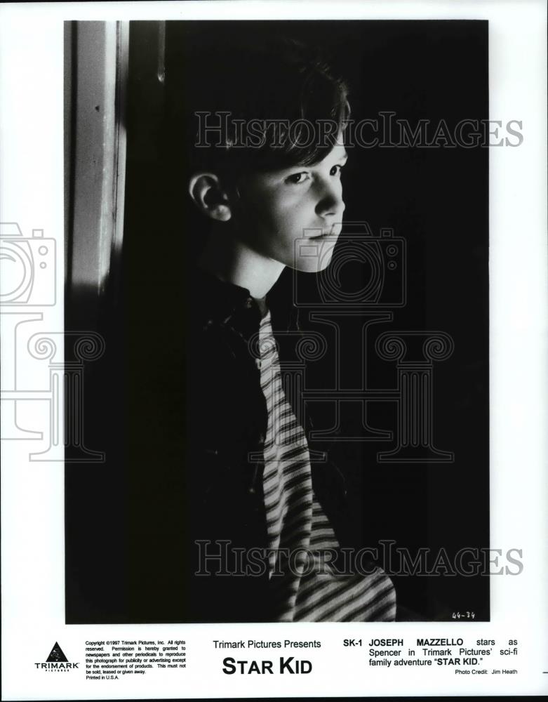 Press Photo Joseph Mazzello stars in Star Kid film - cvb14530 - Historic Images