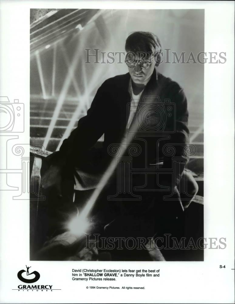 Press Photo Christopher Eccleston stars in Shallow Grave - cvb14551 - Historic Images