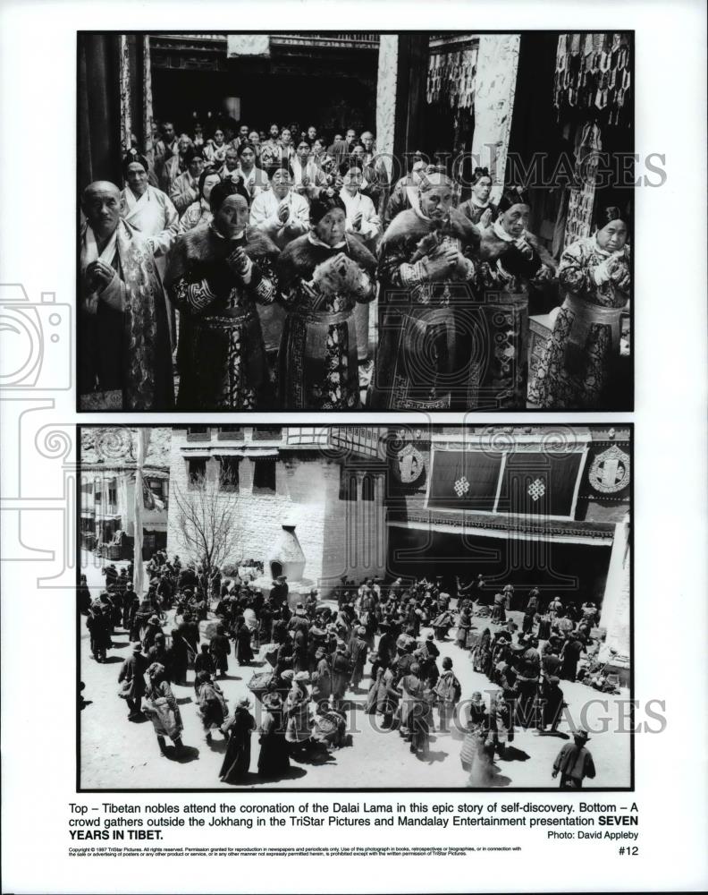 Press Photo Scenes from the movie Seven Years in Tibet - cvb14554 - Historic Images