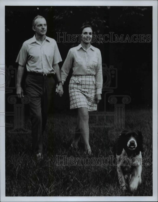 1970 Press Photo John Seiberling and wife Betty - cvb14605 - Historic Images