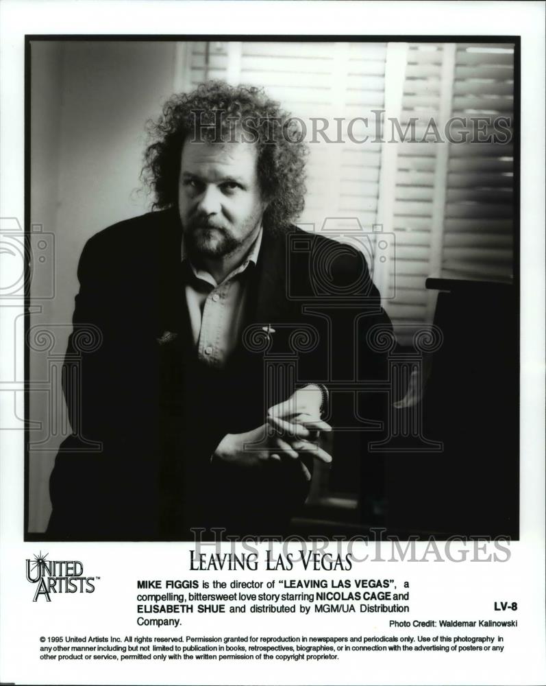 Press Photo Mike Figgies is the director of Leaving Las Vegas film - cvb14627 - Historic Images