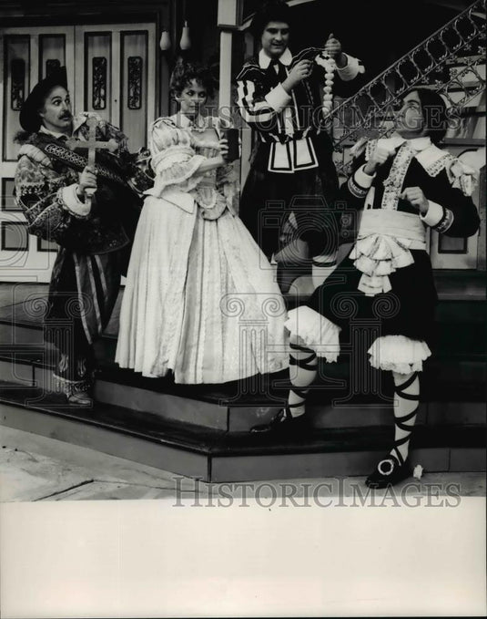 Press Photo The Porthouse Theatre's production of "Twelfth Night" - cvb14648 - Historic Images