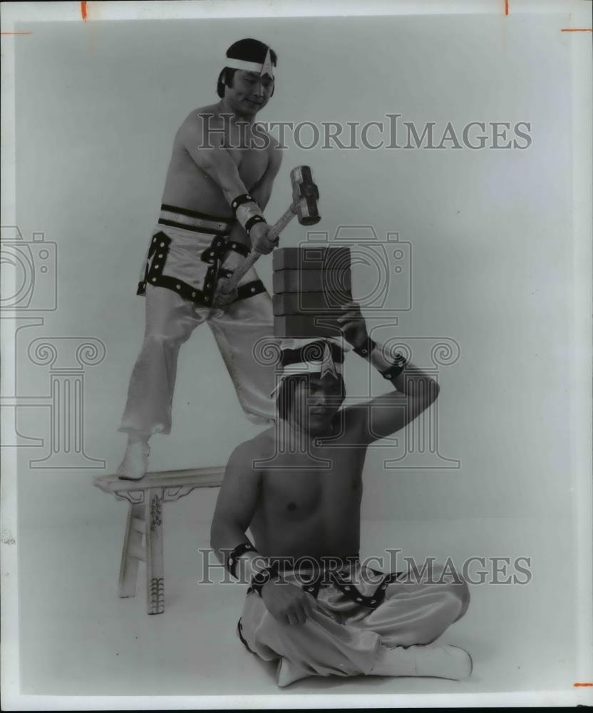 1978 Press Photo Chinese acrobats of Taiwan - cvb14699 - Historic Images