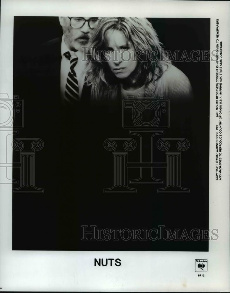 Press Photo Scene from the movie Nuts - cvb14750 - Historic Images