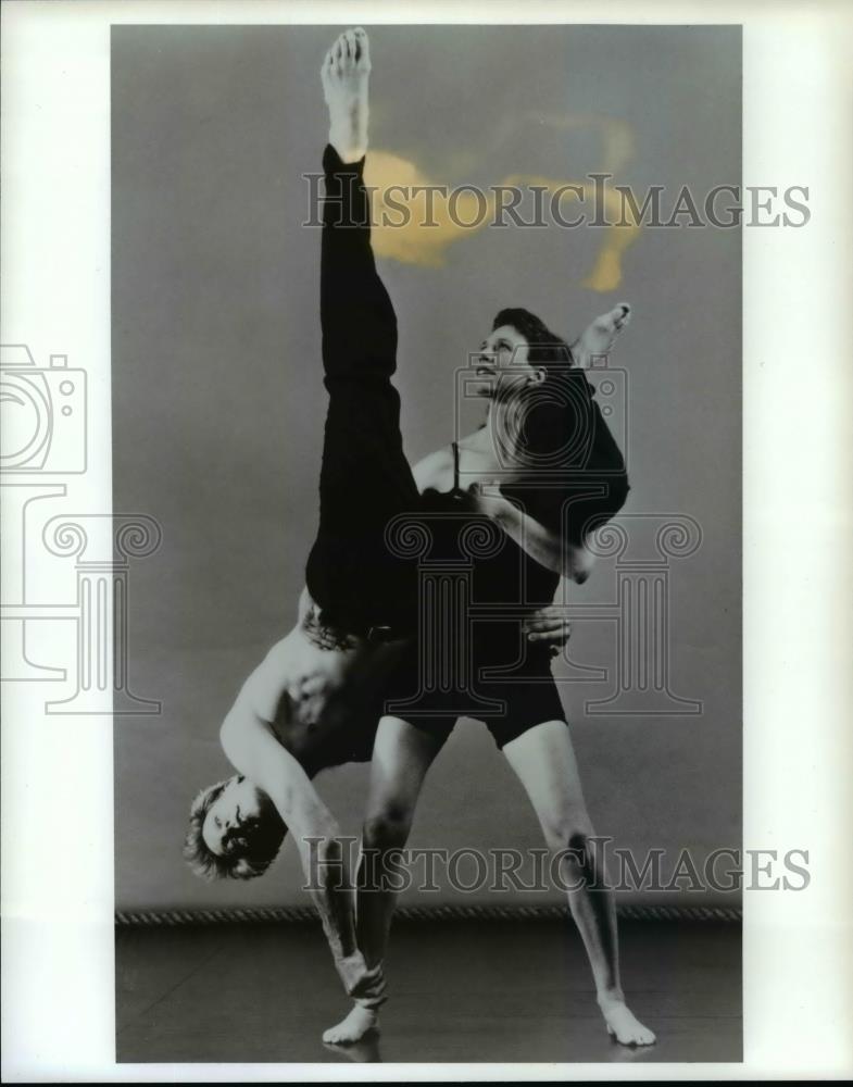 Press Photo Art Brigman and Myrna Pocker - cvb14759 - Historic Images