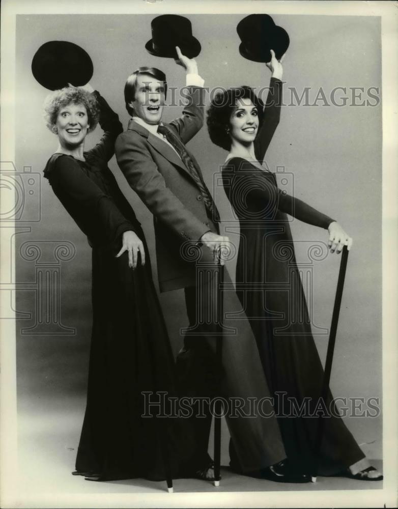 1979 Press Photo Barbara Heuman, Jack Blackton, Stephanie Cotsirilos - Historic Images