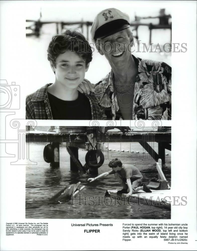 Press Photo Scenes from the movie Flipper - cvb14814 - Historic Images