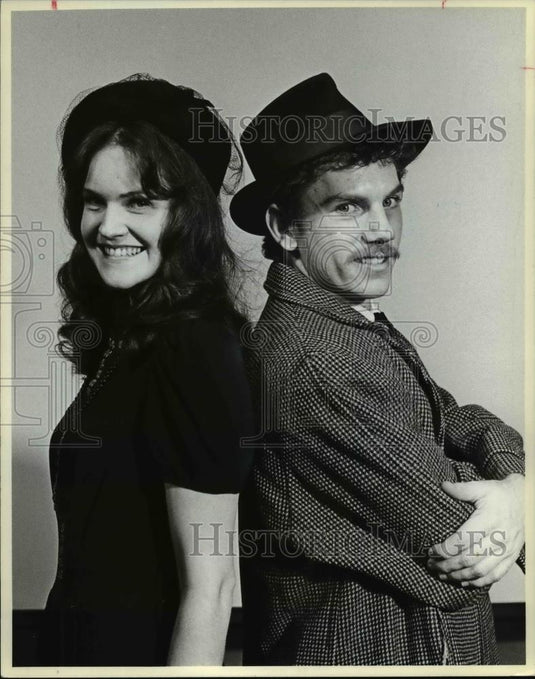 1980 Press Photo John Nolan and Jeri Fogleson star in The Time Of Your Life - Historic Images