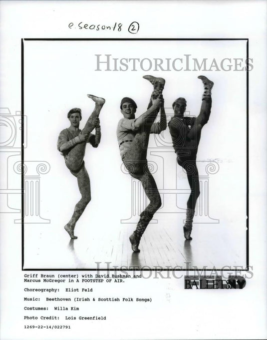 1992 Press Photo Griff Braun, David Bushman and Marcus McGregor - cvb14843 - Historic Images