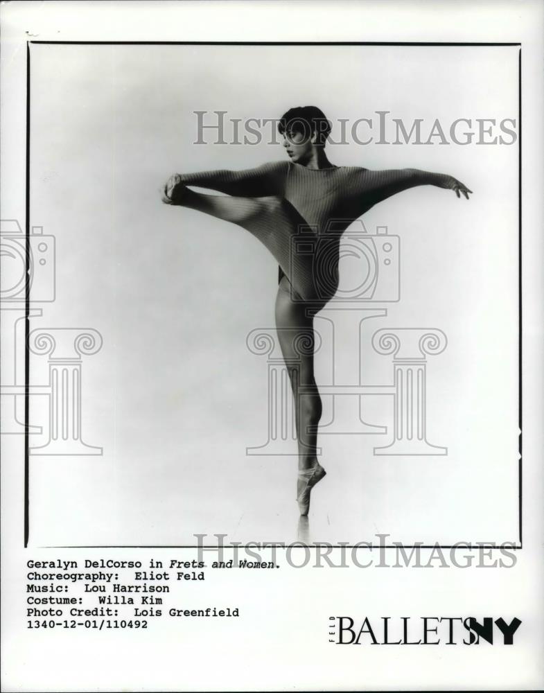 Press Photo Geralyn Delcorso of the Feld Ballet in Frets and Women - cvb14850 - Historic Images
