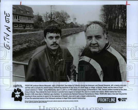 1996 Press Photo Marian Marynzki, right & Zbyszek Romaniuk, left - cvb14940 - Historic Images