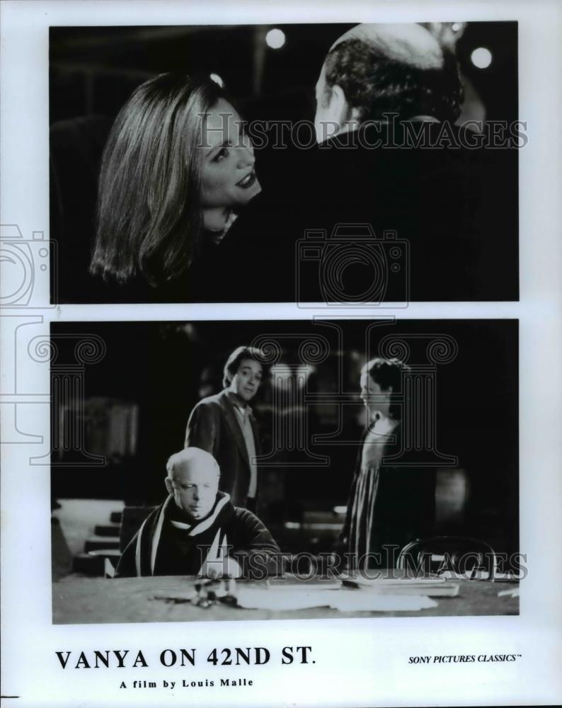 1995 Press Photo Moore, Shawn, Pine, and Smith star in Vanya on 42nd Street - Historic Images